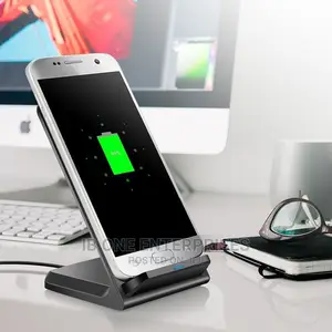10W Qi Wireless LED USB Fast Charging Holder Stand