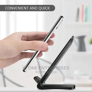 10W Qi Wireless LED USB Fast Charging Holder Stand