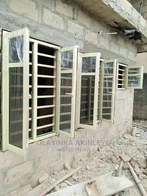 Cream Color Casment Window