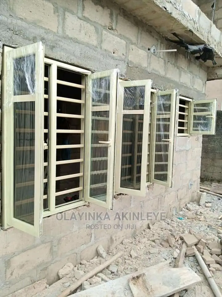 Cream Color Casment Window