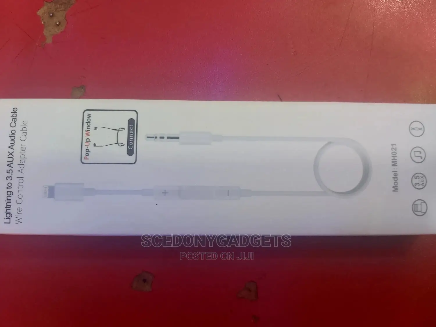 Apple Lightning to 3.5 Mm Aux Audio Adapter Cable
