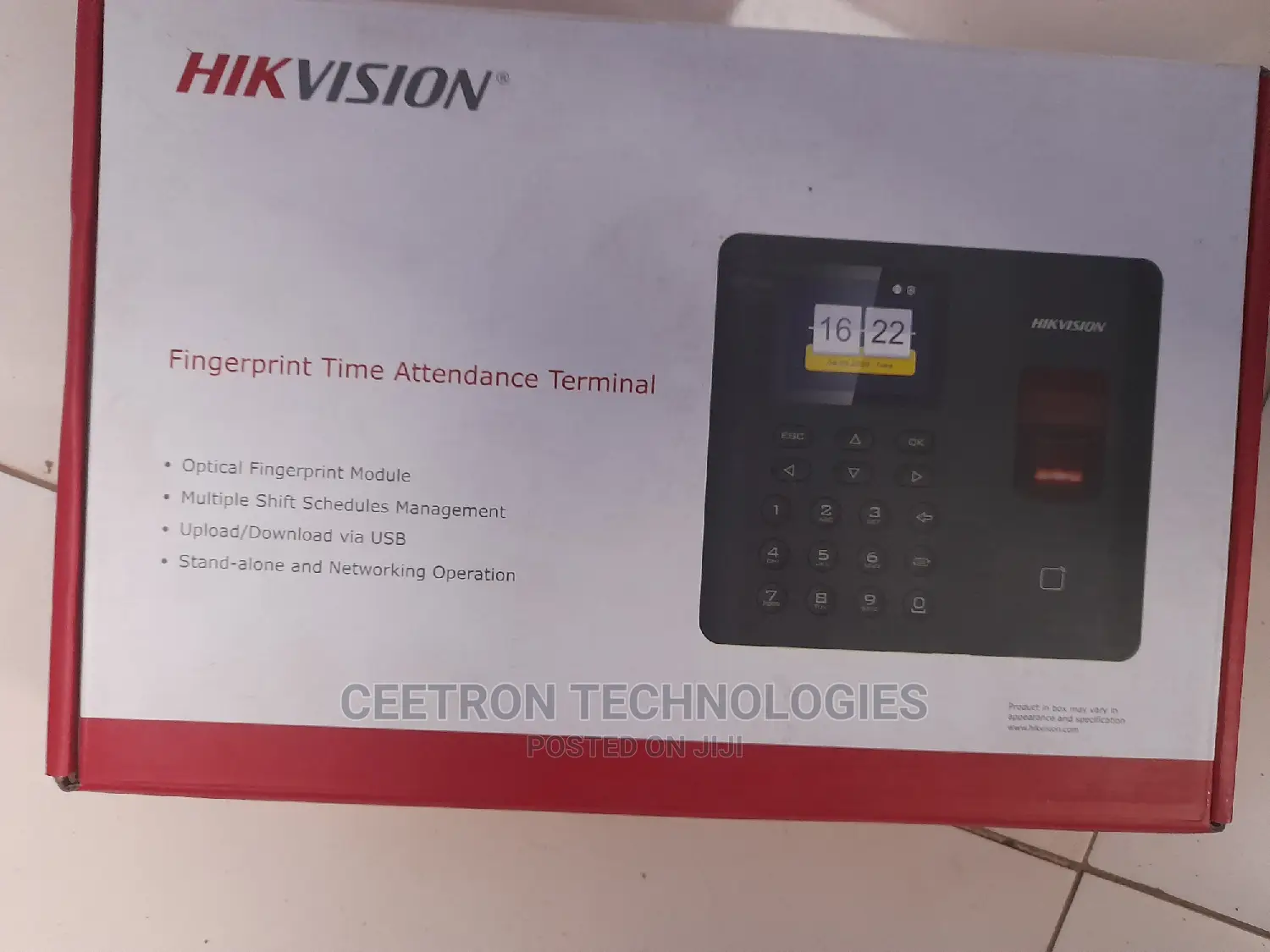 Ds-K1a802amf-B: Fingerprint Time Attendance Terminal