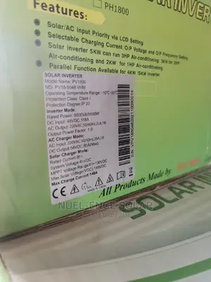 5kva 48v Hybrid MUST Inverter