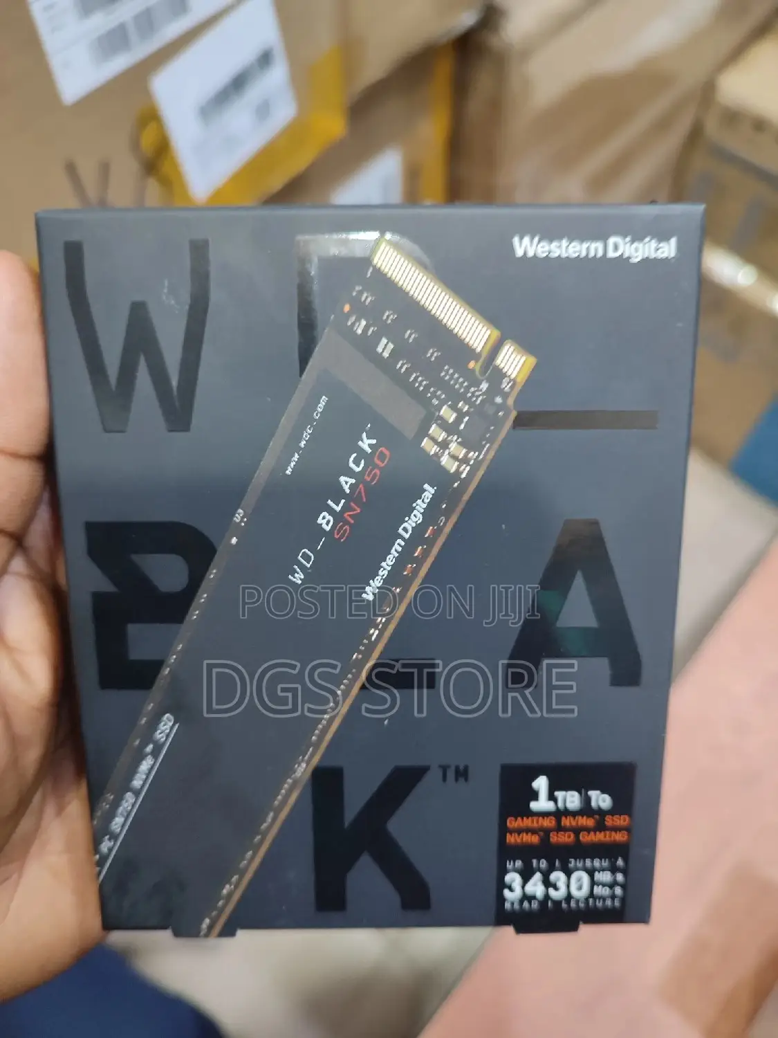 Western Digital Internal SSD 1tb Gaming Nvme Sn 750