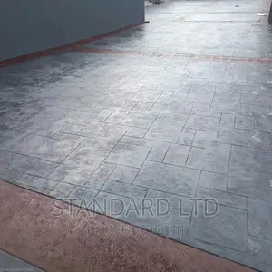 Colored Stamp Floor