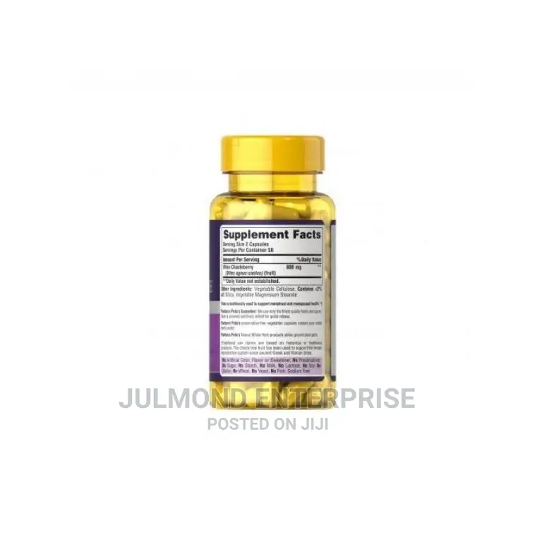 Puritan's Pride Vitex Chaste Tree 400mg