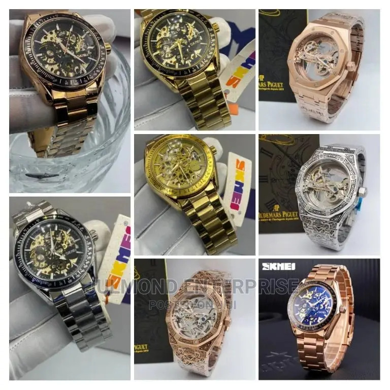 Automatic System/Waterproof Wristwatch