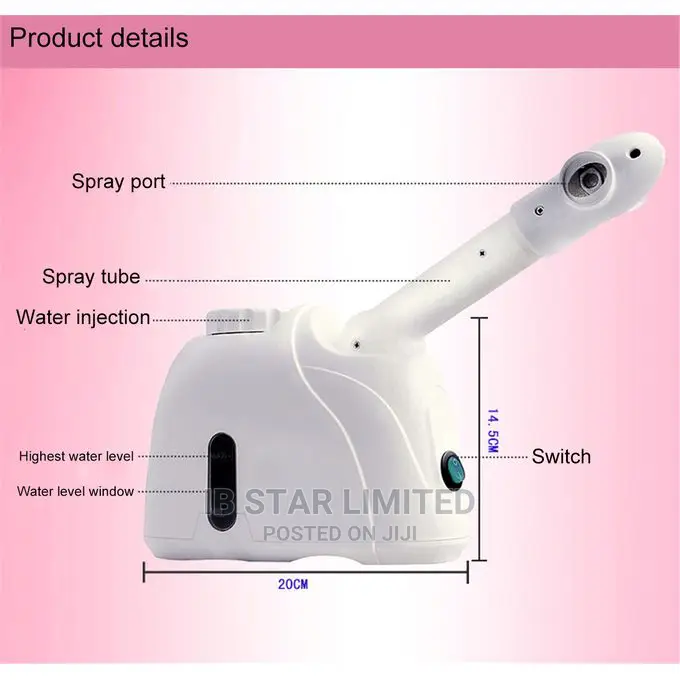 Gentle Deep Cleaning Free Delivery Face Steamer Electric Spa