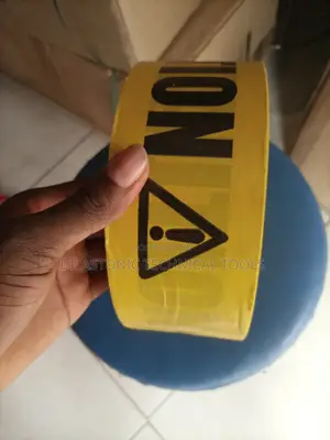 Yellow And Black Caution Tape
