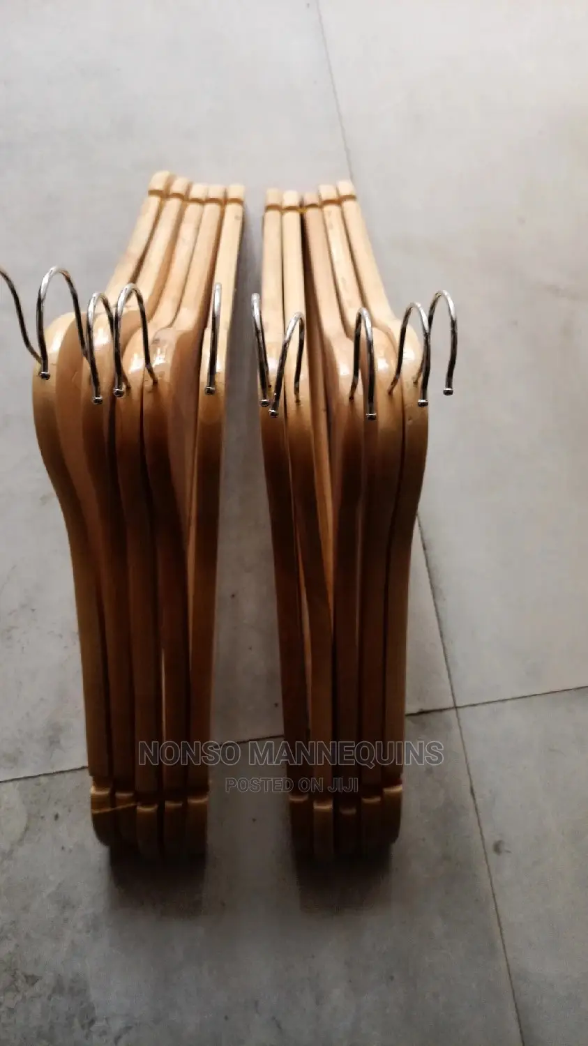 Wooden Clothes Hangers Bundle