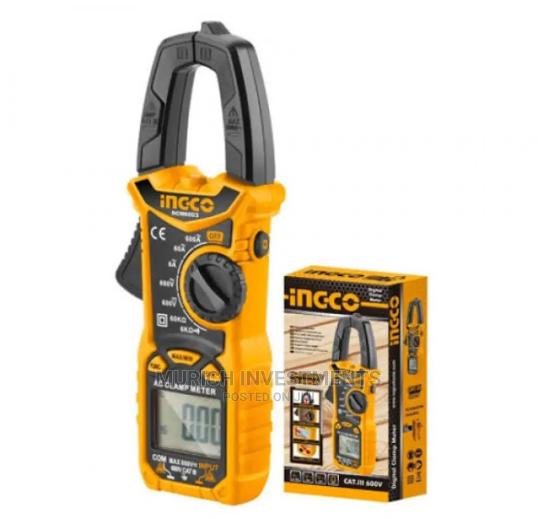 INGCO Digital AC/DC Clamp Meter 6000 Counts