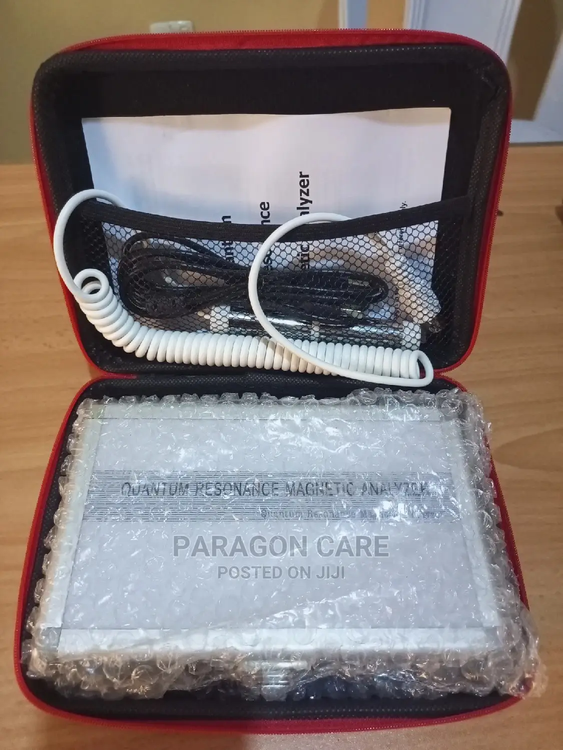 Quantum Resonance Magnetic Analyzer