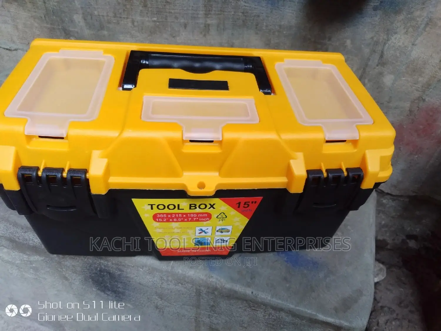 15" Plastic Tools Box