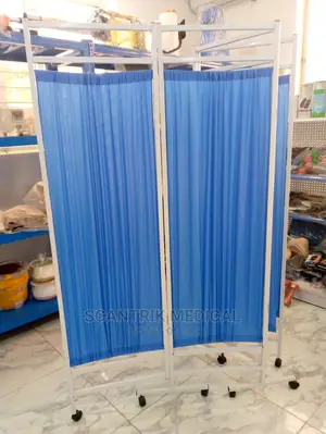 Medical Bedside 4 Folding Ward Screen