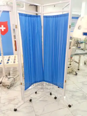 Hospital Stainless Steel 4 Foldings Ward Screen