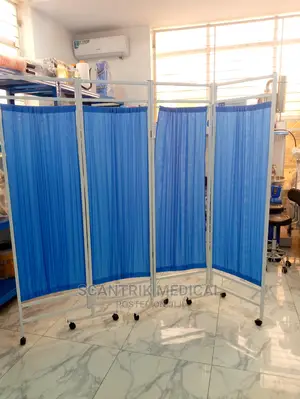 Good Quality Medical 4 Folding Ward Screen