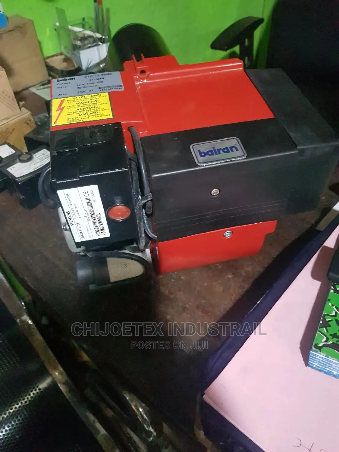 Diesel Burner Model St120