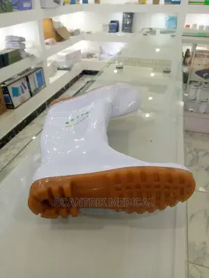 Gumboots PVC White Safety Rubber Boots for Hospital