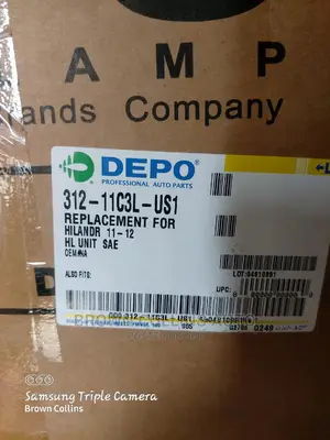 Headlamp Highlander 2011-2013 Depo