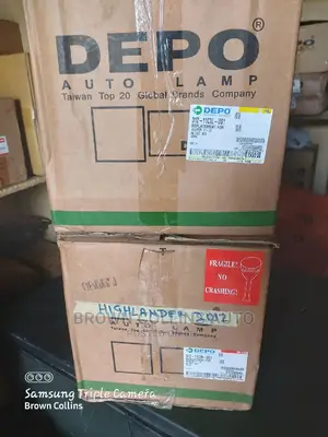 Headlamp Highlander 2011-2013 Depo