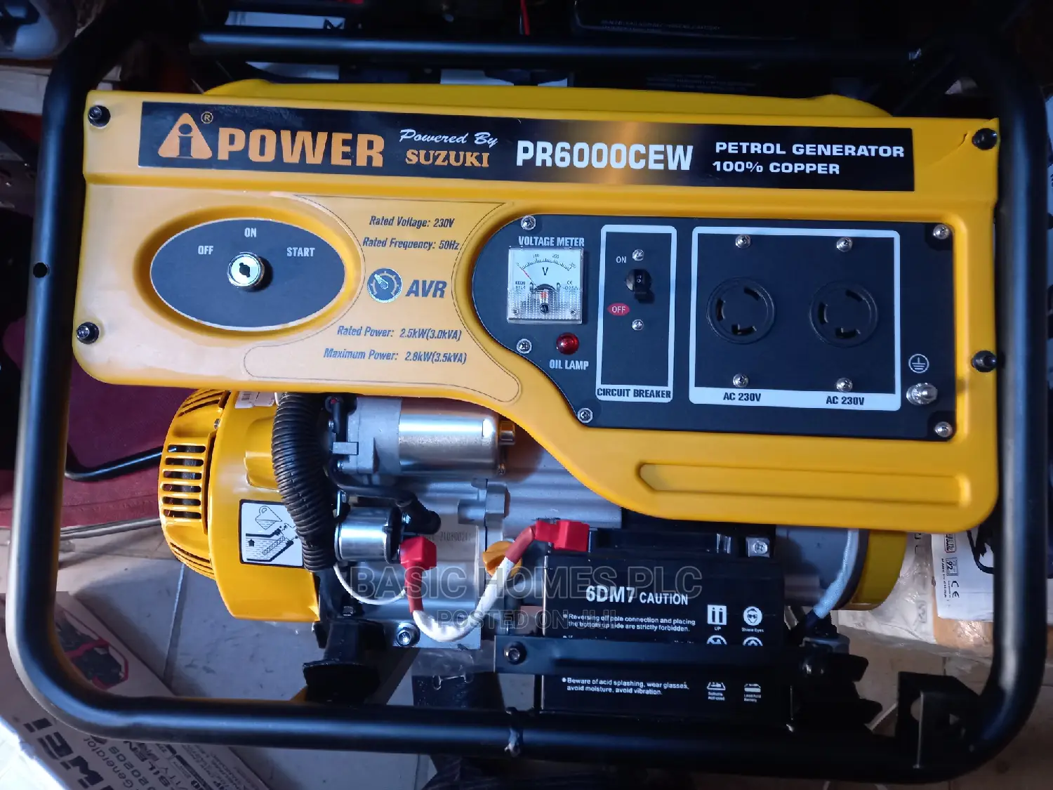 I Power Powered by Suzuki 4.5kva