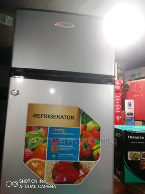 Startek Fridge Table Top Double Door