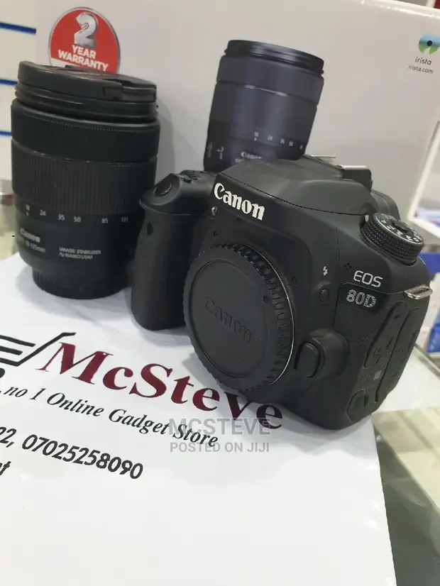 18 135mm Canon 80d Used Camera Canon EOS 80D DSLR