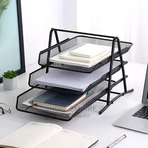 Office Filing Trays Holder, Wire Storage Holder