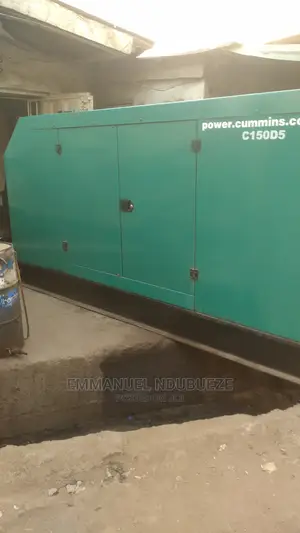 150kva U.K Fairly Used Cummins Soundproof Generator