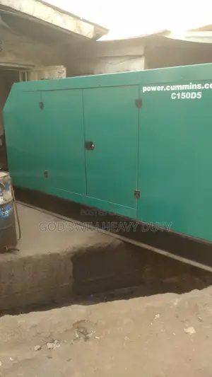 150kva U.K Fairly Used Cummins Soundproof Generator