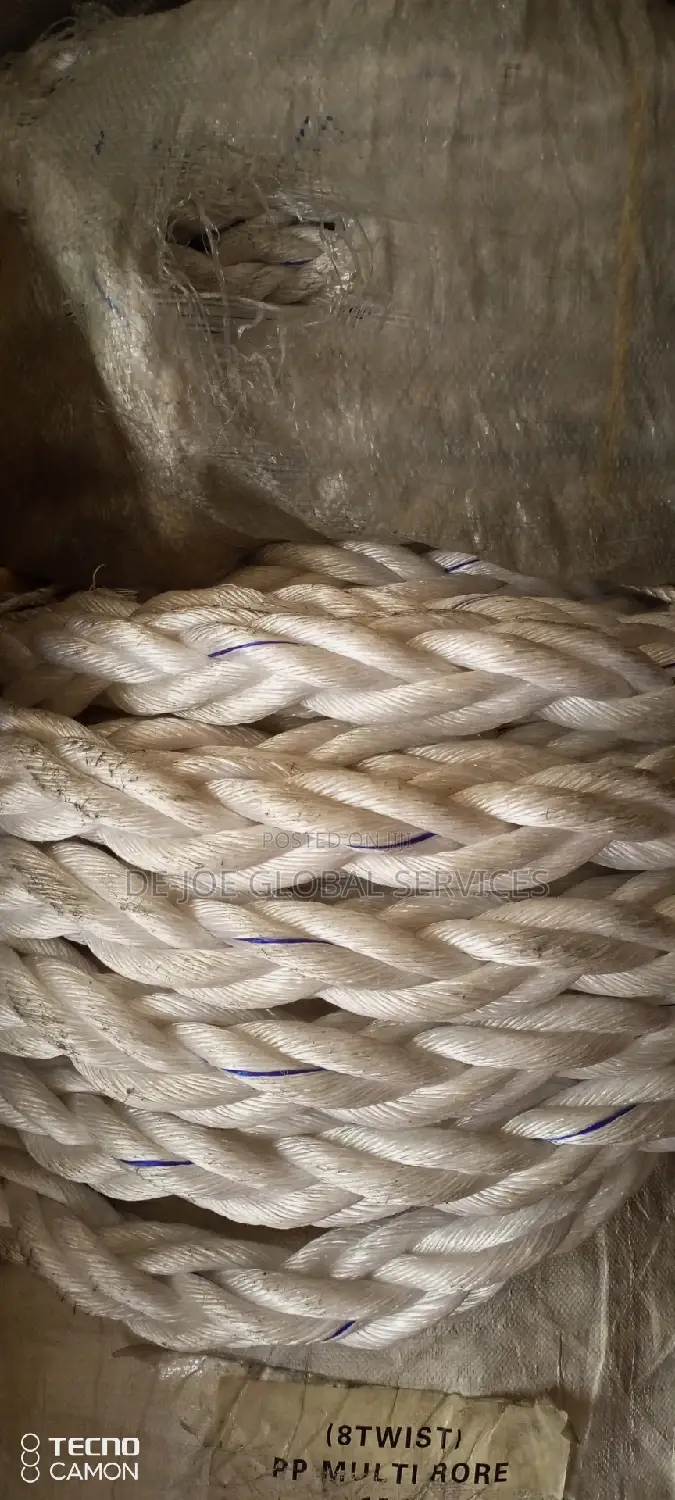2" X 200 Yards Polypropylene Mooring Rope