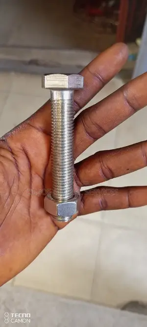 M16 X 100 (4") Stainless Steel Bolts and Nuts
