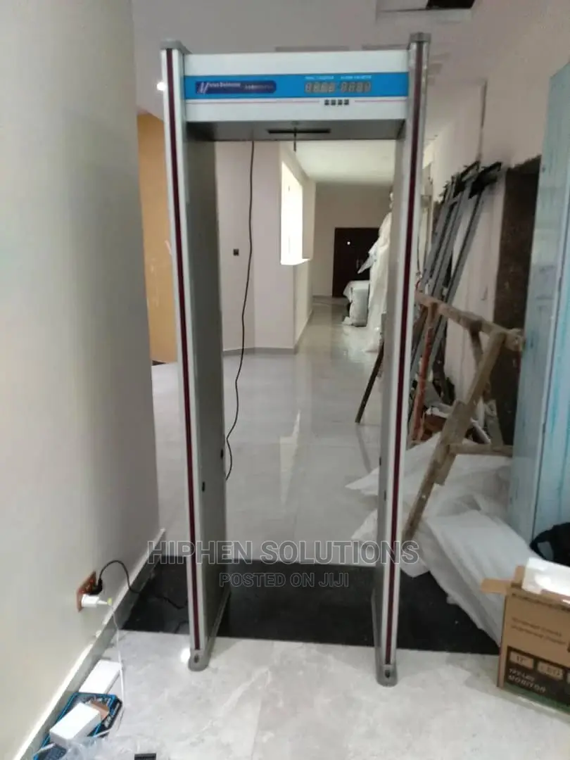 Sensitivity Walk Through Ground Metal Detector Gate