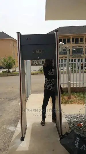 Walk Through Ground Metal Detector Gate