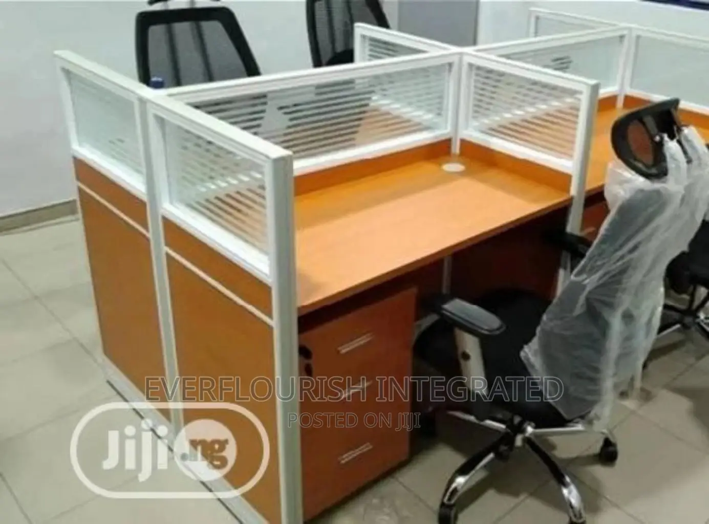 Work Station by 4 Chairs