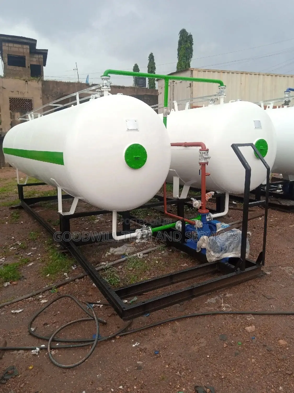 An Lpg Skids Or Plant Of Different Sizes
