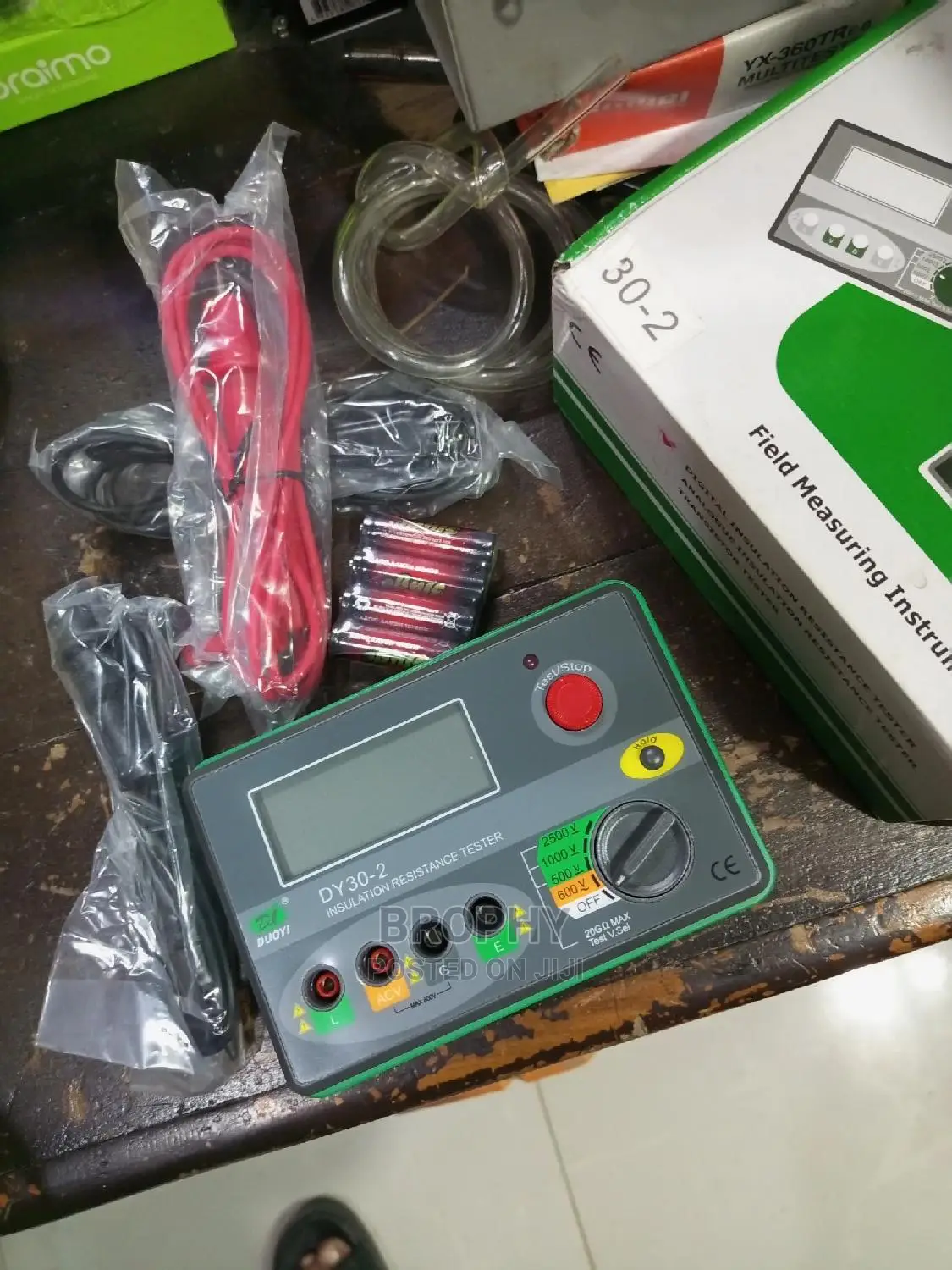 DY 30-20 Insulation Tester 600v to 2500v