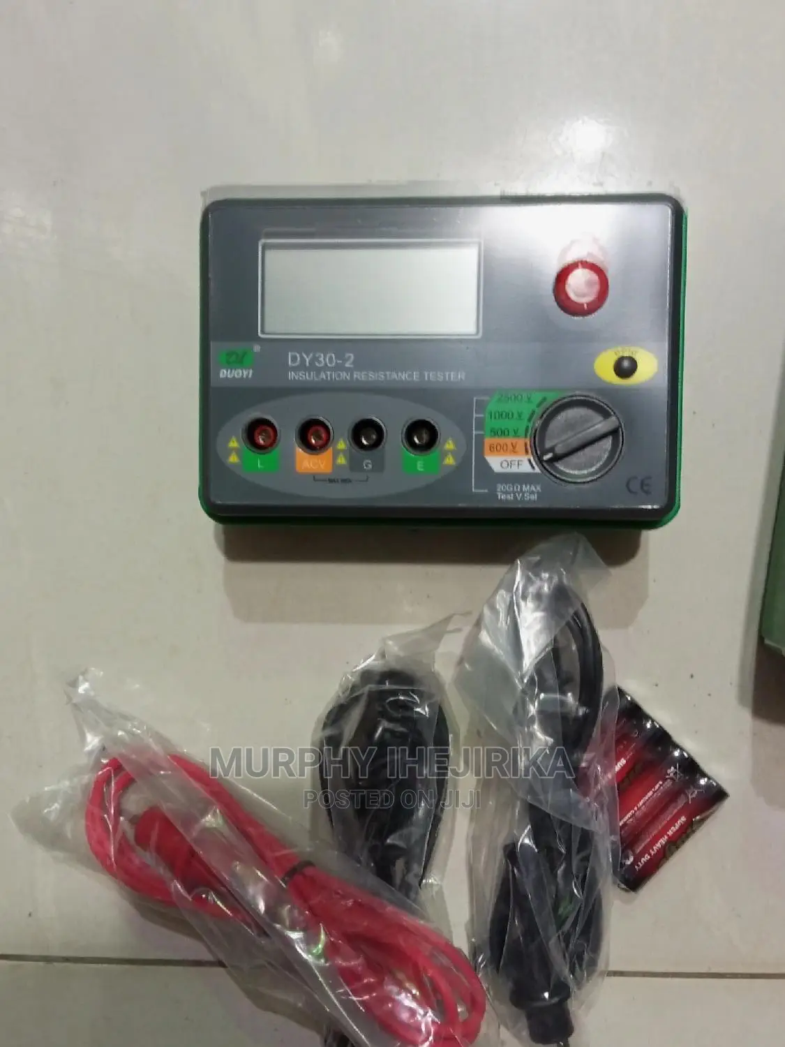 2500v Digital Insulation Resistance Meter