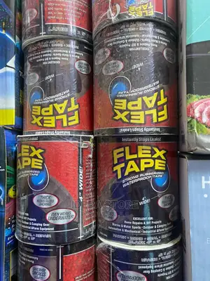 Black Flex Strong Rubberized Waterproof Tape
