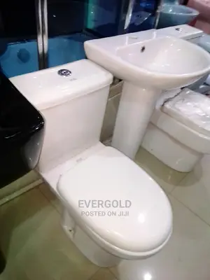 Gold Diamond Water Closet With Complete