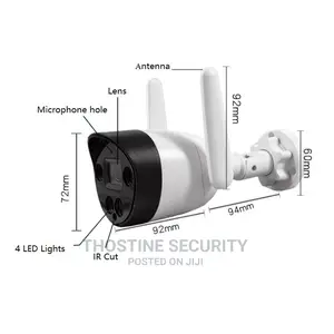 5MP Outdoor Surveillance WIFI IP Camera