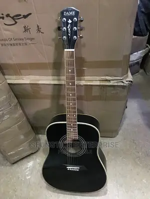 Black Dame Acoustic Guitar