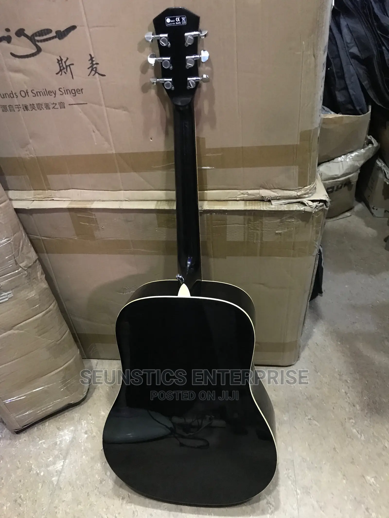 Black Dame Acoustic Guitar