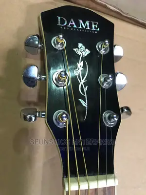 Black Dame Acoustic Guitar