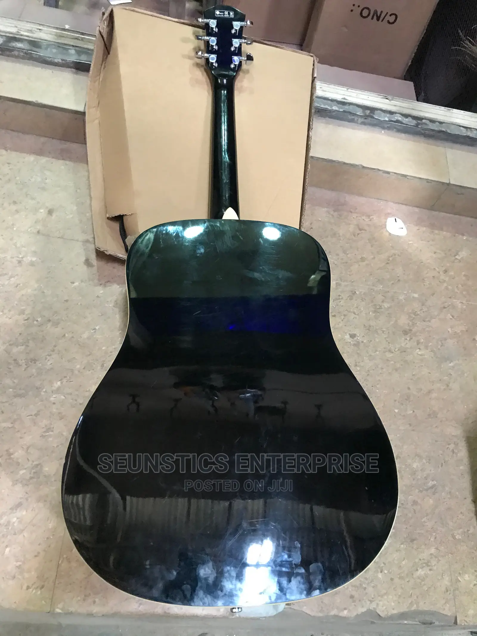 Black Dame Acoustic Guitar