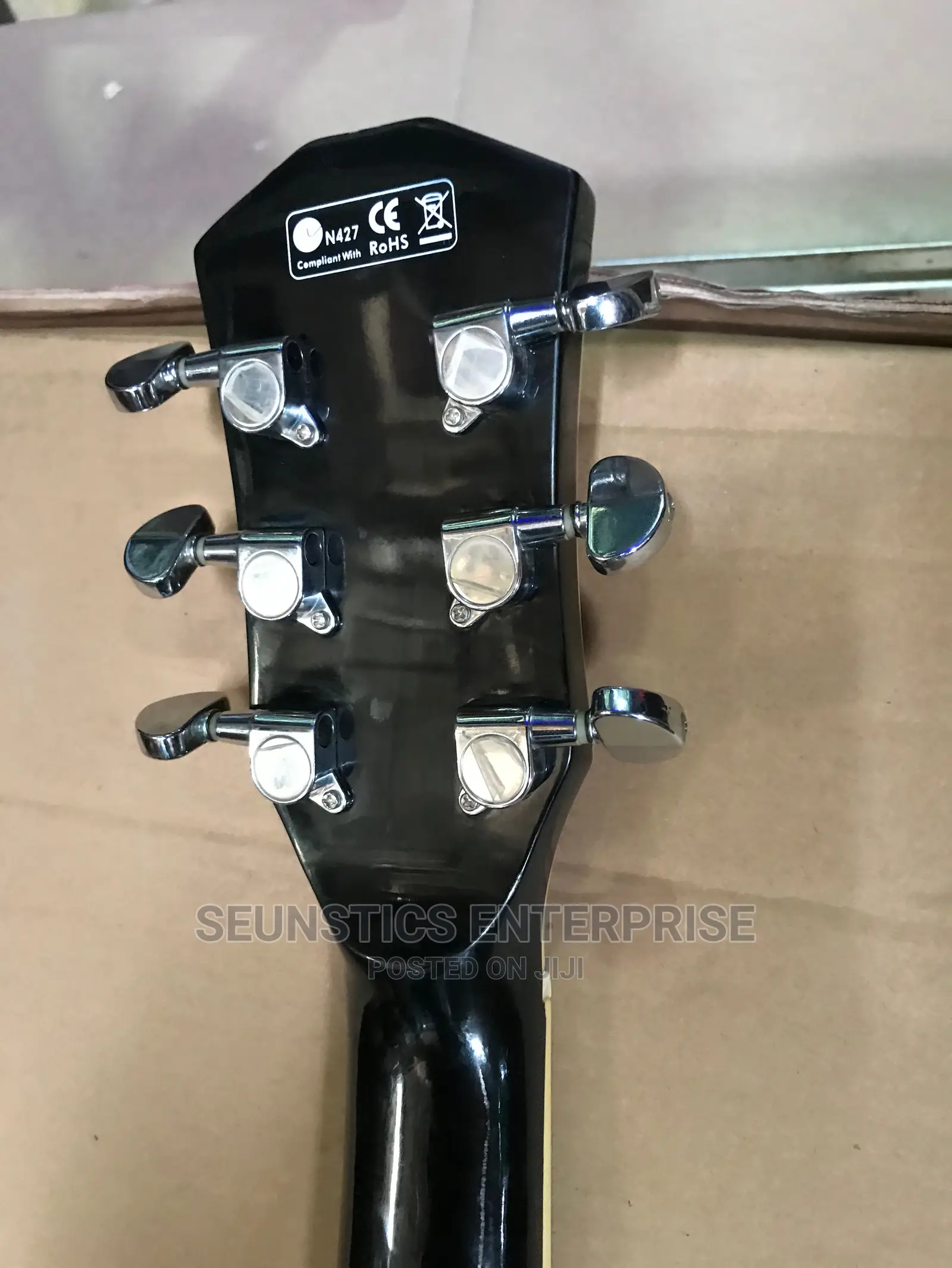 Black Dame Acoustic Guitar
