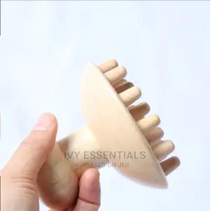 Mushroom Wood Massage Therapy Sculpture