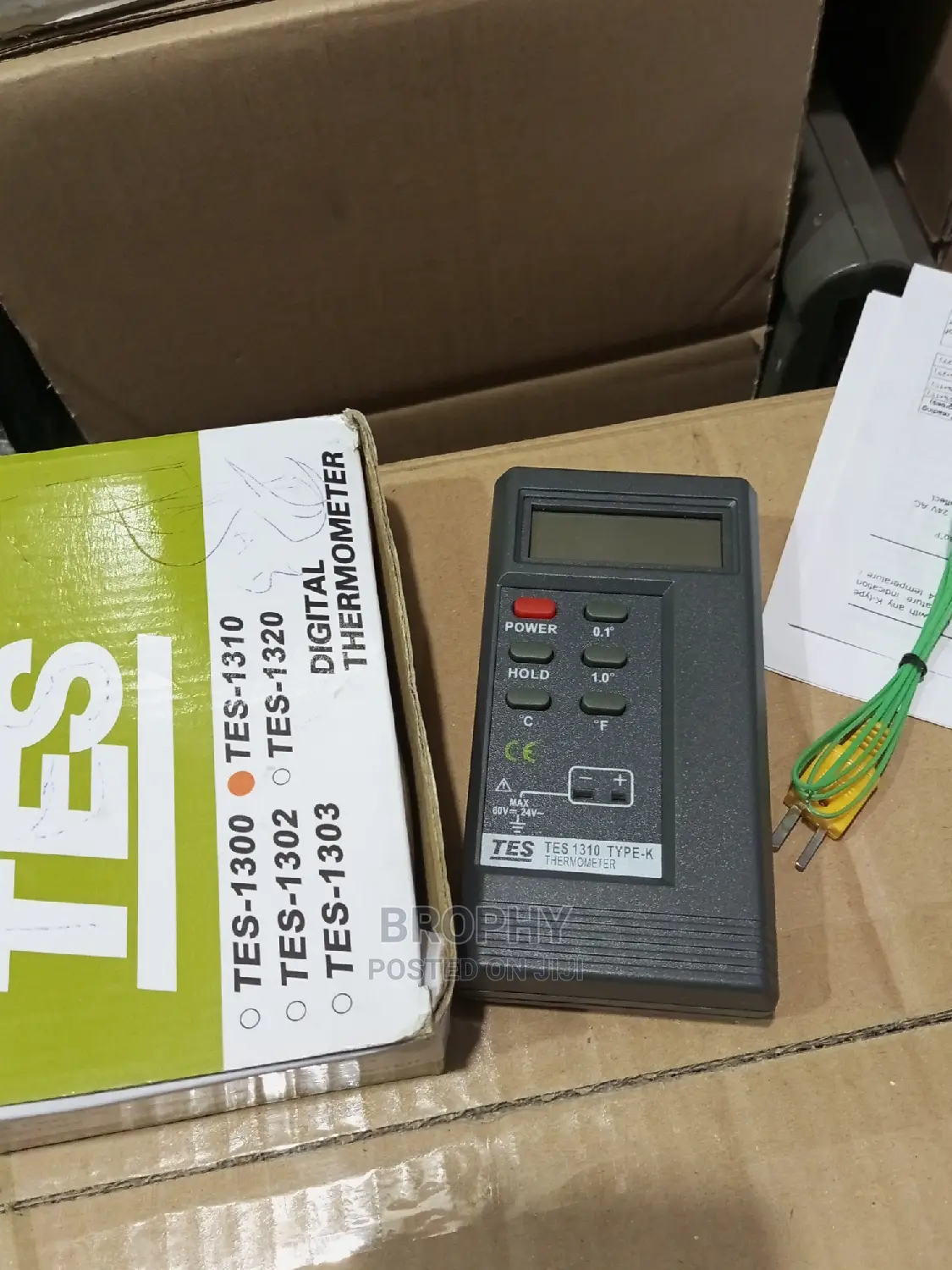 Durable Digital K Type Long Range Thermometer 1300 Degree