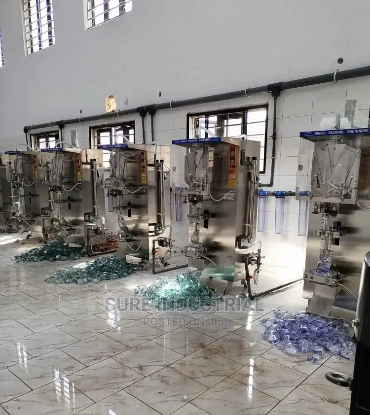 Sachet Water Machine Complete Production Setup