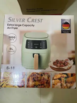 8litres Silver Crest Digital Air Fryer